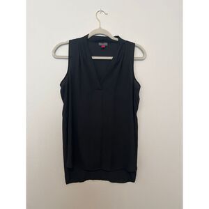 Vince Camuto Elegant‎ Black Blouse Professional Office Wear